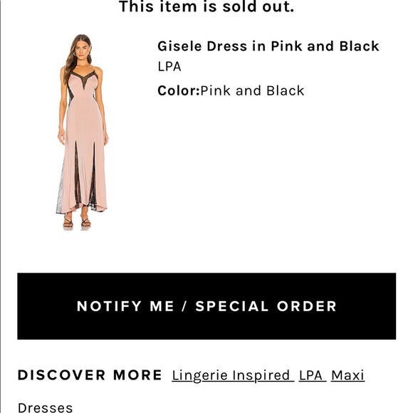 LPA from REVOLVE long dress S - Picture 3 of 3